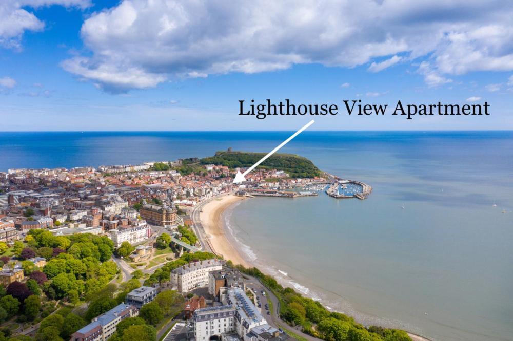 Lighthouse View, One Min From Harbour & Beach Leilighet Scarborough Eksteriør bilde
